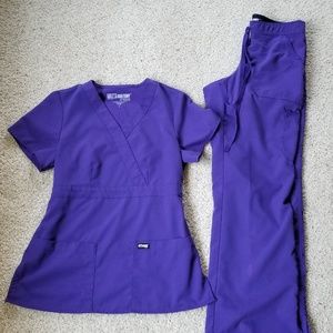 Grey's Anatomy scrubs set